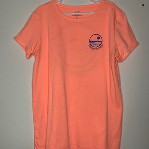 NEED GONE ASAP-Vineyard Vines Orange Design Tee
